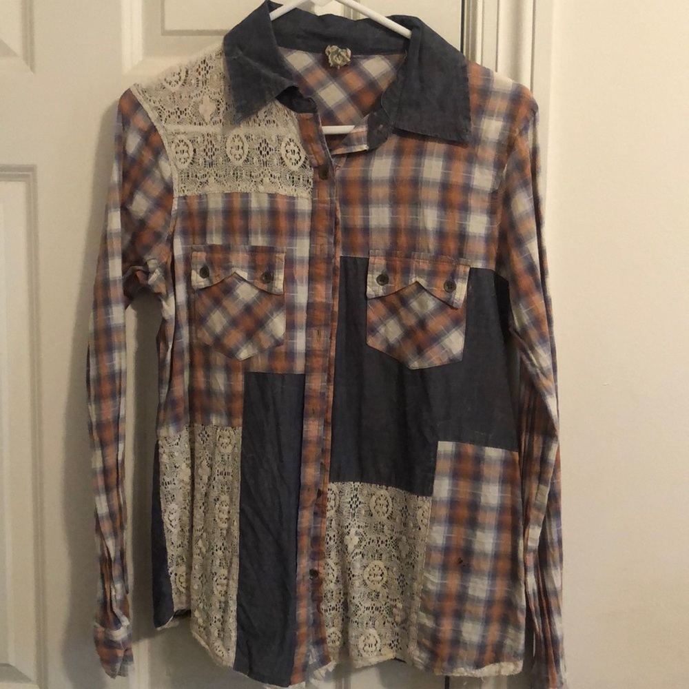 Buckle Button Up Shirt